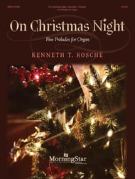 On Christmas Night Organ sheet music cover Thumbnail